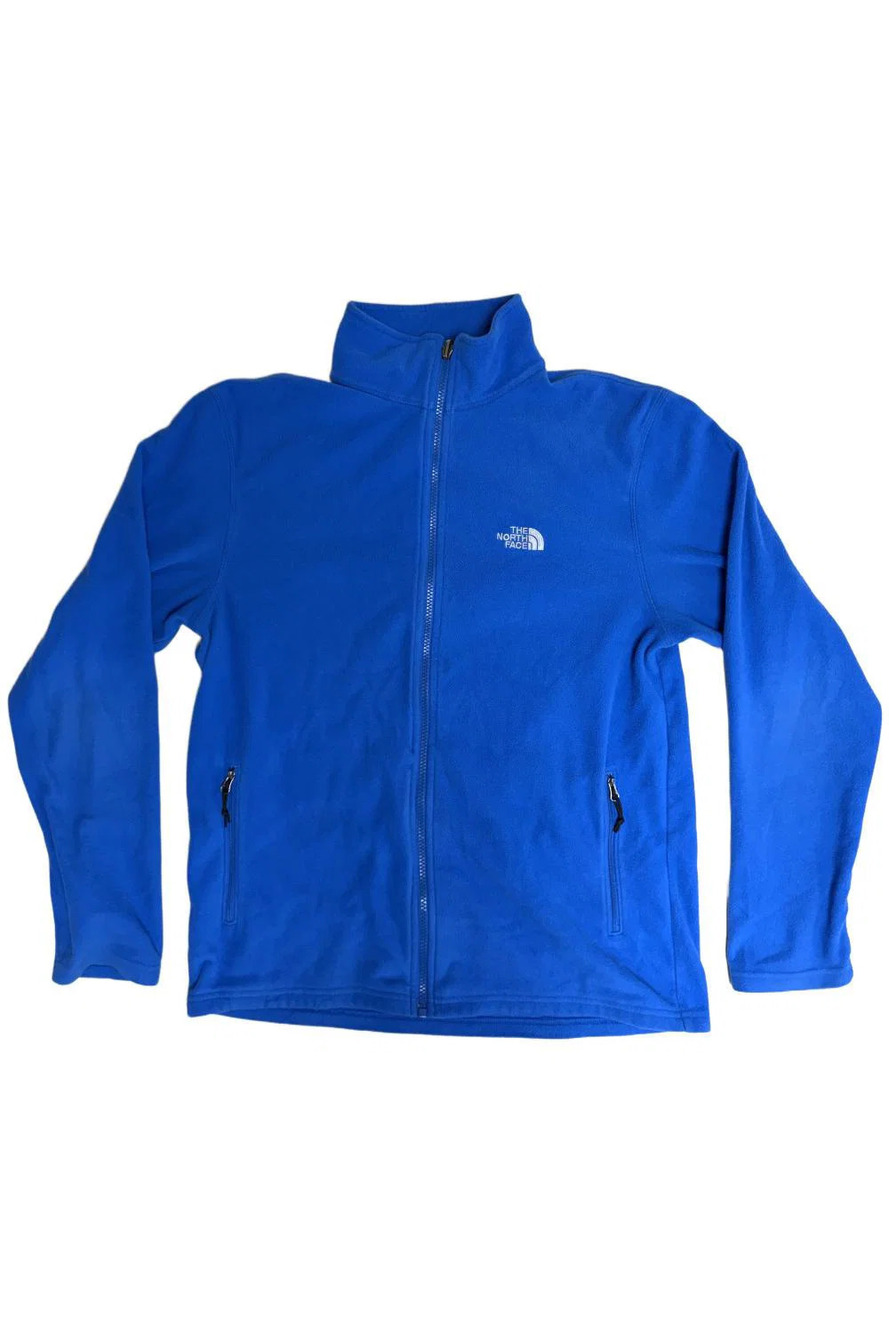 The North Face Men's Glacier Full-Zip Fleece Jacket Blue